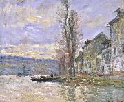 River at Lavacourt, Claude Monet